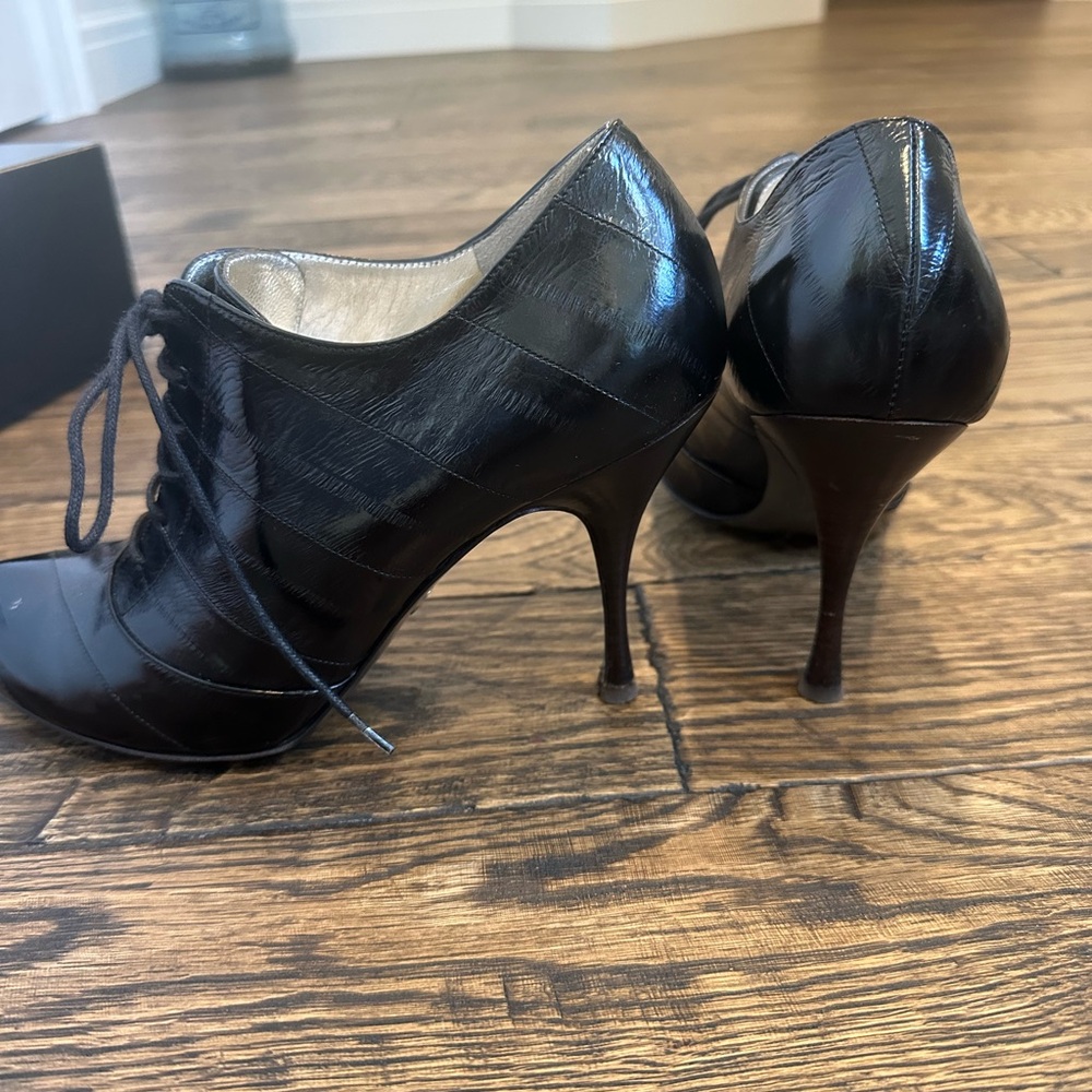 Dolce &Gabbana  booties, eel skin